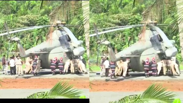 திடீரென உடைந்த ஹெலிபேட்.. சபரிமலை புறப்பட்ட ஜனாதிபதி முர்முவின் ஹெலிகாப்டர் தரையிறங்கியபோது சிக்கல்