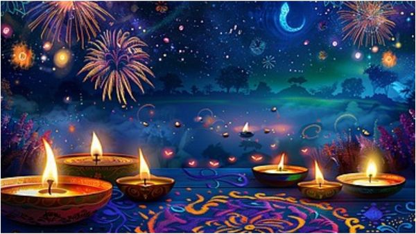 இருள் விலகி.. ஒளி பரவட்டும்! நள்ளிரவு பட்டாசு வெடித்து தீபாவளியை வரவேற்ற மக்கள்!