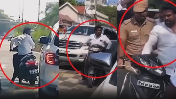 காரில் விசிக கொடியை பார்த்துவிட்டு வம்பிழுத்த வழக்கறிஞர்? திருமாவளவன் விவகாரத்தில் புது வீடியோ!