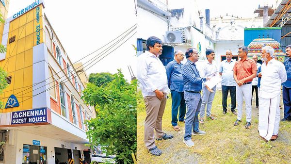 கோயம்பேட்டில் ஆக்கிரமிப்பு.. கோவிலுக்கு சொந்தமான 13 கோடி கட்டிடம் மீட்பு.. நேரில் சென்ற சேகர்பாபு