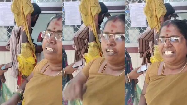 திருச்சி சமயபுரம் மாரியம்மன் கோயிலில் யாரிந்த பெண்.. ரூ.400 டிக்கெட்? வீடியோவை கலெக்டருக்கு அனுப்பு