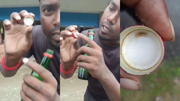 வாணியம்பாடி டாஸ்மாக்கில் ஒயின் பாட்டிலில் விழுந்த ஓட்டை.. ஊசி போட்டு கலப்படம்? திகைத்த திருப்பத்தூர்