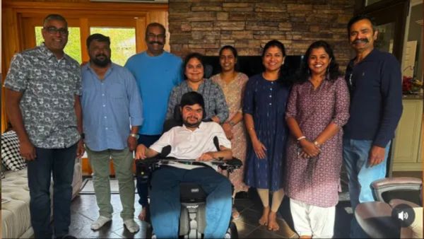 சினிமாவுக்குள் வரும் நடிகர் நெப்போலியன் மகன்.. நேரில் சென்று சந்தித்த விஜய் டிவி கோபிநாத்! விஷயம் இதுதானா?