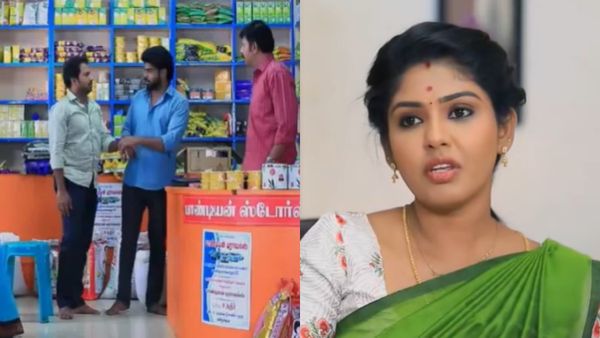 'பாண்டியன் ஸ்டோர்ஸ்' இன்றைய எபிசோட்: மீனா கொடுத்த சர்ப்ரைஸ்! பாண்டியன் கடையில் நடந்த சண்டை!