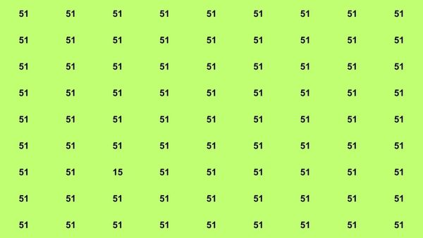 ’குரூப்ல டூப்’ 51-க்கு நடுவே மறைந்து இருக்கும் 15.. 5 செகண்ட் தான் டைம்.. முடிந்தால் கண்டுபிடிங்க