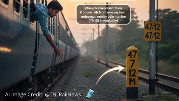 ஓடும் ரயிலில் இருந்து செல்போன் கீழே விழுந்தால் என்ன செய்ய வேண்டும்? இந்த 3 விஷயங்கள் முக்கியம்!