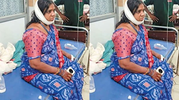 சென்னை வண்ணாரப்பேட்டை ரேஷன் கடையில் பணியாற்றும் ஜெயந்தி.. கண் இமைக்கும் நேரத்தில் நடந்த சம்பவம்