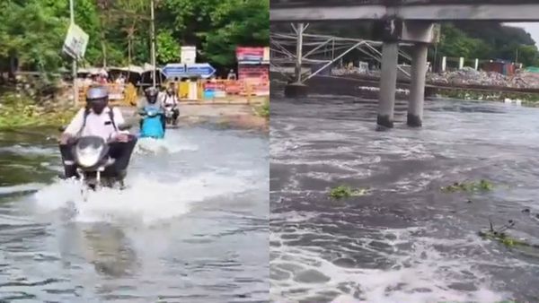 கூவம் பாலம் மூழ்கியது.. மதுரவாயல் அம்பத்தூர் இடையே வெள்ளம்.. கொசஸ்தலை ஆற்றிலும் வெள்ளம்