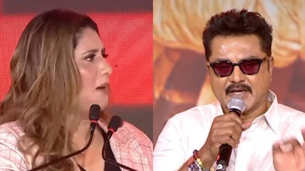 அப்போ நான் யாருங்க? எப்படி இதுபோல சொல்லலாம்? பிரியங்காவை மிரட்டிய சரத்குமார்! மேடையில் வெடித்த பிரச்சனை