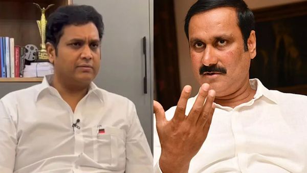 அமைச்சர் மாதிரி பேசுங்க! குடுகுடுப்பைக்காரர் போல் பேசாதீங்க! டிஆர்பி ராஜாவுக்கு அன்புமணி கண்டனம்