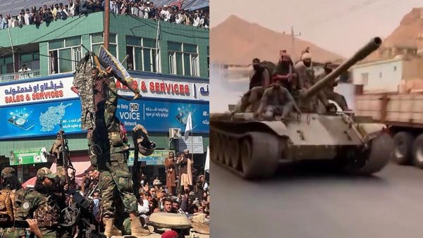 பாக்., ராணுவத்தின் பேண்ட்டை உருவிய தாலிபான்கள்.. போர் நிறுத்தத்துக்கு நடுவே வெற்றி ஊர்வலம்