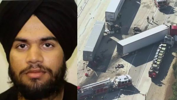 போதையில் தாறுமாறாக டிரக்கை ஓட்டிய இந்திய இளைஞர்.. அமெரிக்க சாலையில் நடந்த பயங்கரம்! ஷாக் வீடியோ