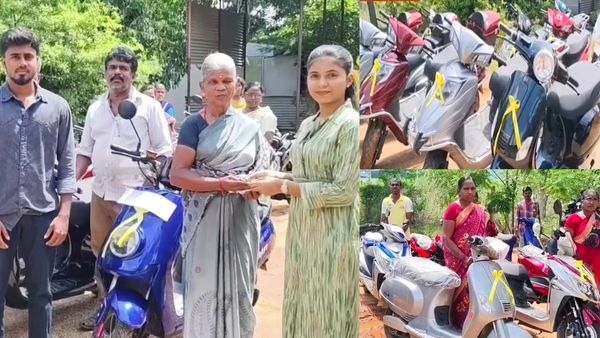 இதுதான் தீபாவளி போனஸ்.. 30 பேருக்கு மின்சார பைக் வழங்கிய தனியார் நிறுவனம்.. அசந்துபோன ராஜபாளையம்