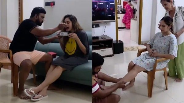 தேங்காய் சீனிவாசன் பேத்திக்கு ஒரே பூரிப்பு.. பிக் பாஸ் ஸ்ருதிகா கணவரை எப்படி புகழ்கிறார் பாருங்க