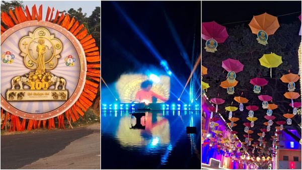 சத்ய சாய்பாபாவின் 100வது பிறந்தநாள் கொண்டாட்டம்.. லேசர் ஷோவால் புட்டபர்த்தியில் பரவசமான பக்தர்கள்!