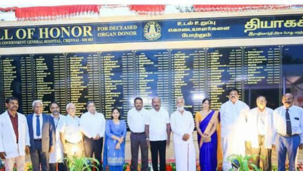 உடல் உறுப்பு தானம் செய்த கொடையாளர்களுக்கு தமிழகம் முழுவதும் தியாகச் சுவர் - அமைச்சர் மா.சு தகவல்!