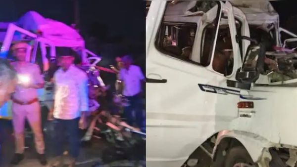 ராஜஸ்தான் மாநிலத்தில் கோர விபத்து.. லாரி மீது மோதிய வேன்.. சுற்றுலா சென்ற 18 பேர் பலி!