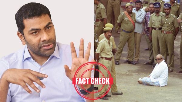 Fact Check: கருணாநிதி கைதின் போது ஸ்டாலின் ஒளிந்து கொண்டார் என ஆதவ் அர்ஜுனா பேசியது பொய்!