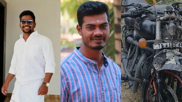 பொள்ளாச்சியில் மது போதையில் ராயல் என்ஃபீல்டு பைக்கில் ஜாலி பயணம்.. எதிரே காத்திருந்த எமன்