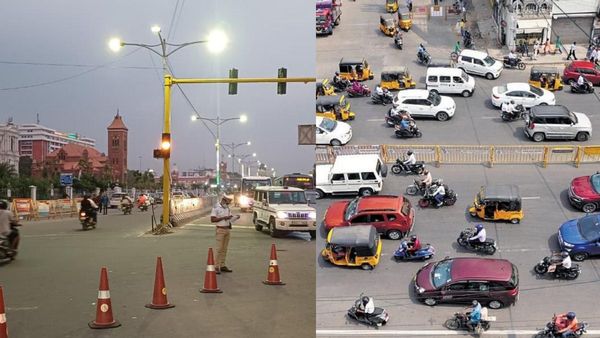 களமிறக்கப்பட்ட அடாப்டிவ் போக்குவரத்து.. அடியோடு மாறுது சென்னை டிராஃபிக் சிக்னல்கள்.. இனி கவனம்!