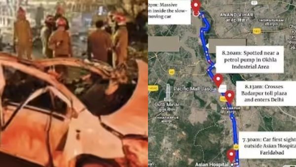 குருகிராம் டூ பாரிதாபாத் வரை.. டெல்லி வெடிகுண்டு சம்பவ ஹுண்டாய் ஐ20 கார்.. பல கைகள் மாறியது எப்படி?