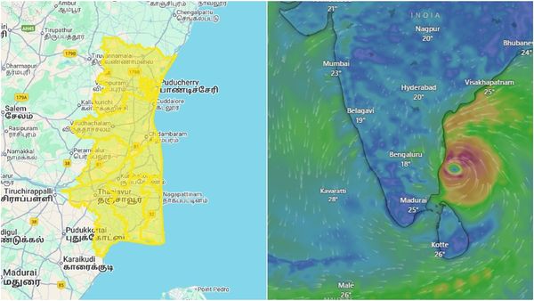 நெருங்கும் புயல்.. மயிலாடுதுறை டூ கன்னியாகுமரி வரை கொட்டப்போகும் கனமழை! அடுத்த 2 மணி நேரம் உஷார்