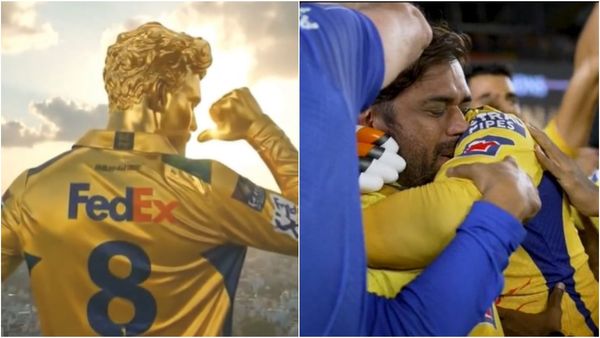 சேப்பாக்கம் மைதானம் மேல் கம்பீரமாய் ஜடேஜாவுக்கு சிலை.. சிஎஸ்கே தளபதிக்கு பிரியாவிடை கொடுத்த சென்னை!