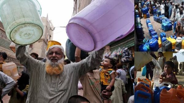 கதறுதே கராச்சி.. பாகிஸ்தானில் தலைவிரித்தாடும் தண்ணீர் பஞ்சம்.. பொதுமக்கள் கடும் அவதி