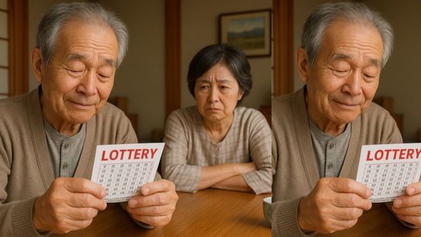 லாட்டரியில் விழுந்த ரூ.4 கோடி.. மனைவிக்கு தெரியாமல் மறைத்த நபர்.. கடைசியில் நடந்தது தான் ஹைலைட்