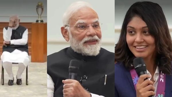 உங்கள் பொலிவான சருமத்தின் பின்னணி என்ன? ஹர்லின் தியோல் கேள்வியால் சிரித்த மோடி.. சுவாரசிய பதில்