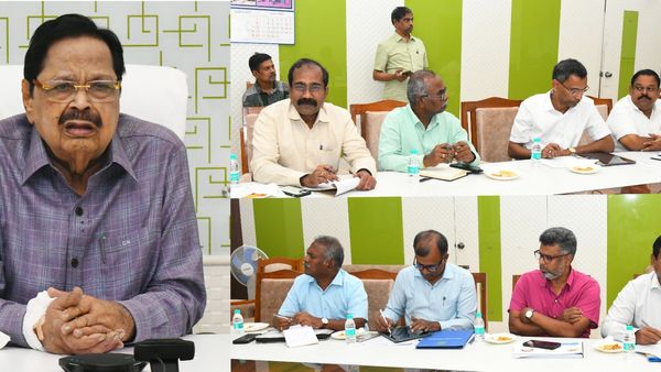 வச்சு செய்யுது வடகிழக்குப் பருவமழை.. தலைமைச் செயலகத்தில் அவசர மீட்டிங்! அமைச்சர் போட்ட ஆர்டர்!