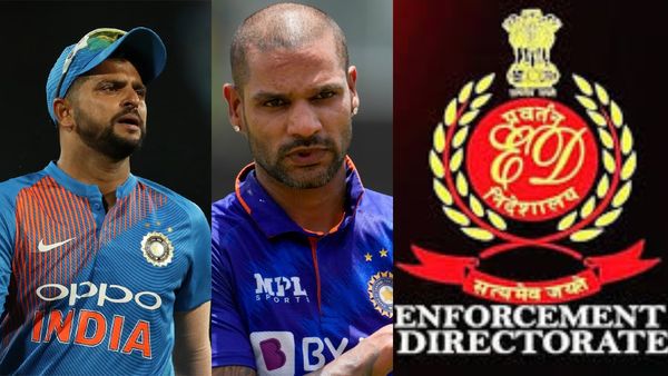 சிக்கினார் சின்ன தல..சுரேஷ் ரெய்னா - ஷிகர் தவானின் ரூ.11.14 கோடி சொத்துகள் முடக்கம்.. அமலாக்கத்துறை அதிரடி.. பின்னணி