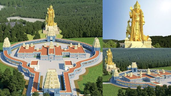 அமெரிக்கர்களை பதறவிடும் பிரம்மாண்ட முருகன் சிலை.. கரோலினாவில் கட்டப்படும் கோவிலால் பரபரப்பு!