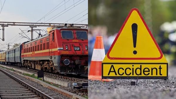 சரக்கு வேனில் பயங்கரமாக மோதிய ரயில்.. தண்டவாளத்தை கடந்தபோது கோர விபத்து -டிரைவர் உள்பட 3 பேர் பலி