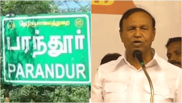 பரந்தூர் விமான நிலையம்.. 1,300 ஏக்கர் நிலம் கையகப்படுத்தப்பட்டது.. டி.ஆர்.பாலு கொடுத்த அப்டேட்!