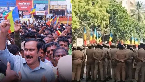 PMK protest: அன்புமணி தலைமையில் போராட்டம்.. அதிமுக, தவெக ஆப்சென்ட்! யார் யார் வந்து இருக்காங்க பாருங்க.. லிஸ்ட்
