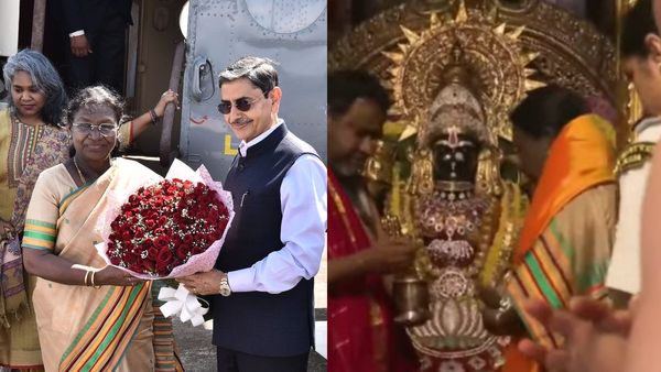 வேலூர் ஸ்ரீபுரம் கோயிலில் சாமி தரிசனம் செய்தார் குடியரசுத்தலைவர் திரவுபதி முர்மு!