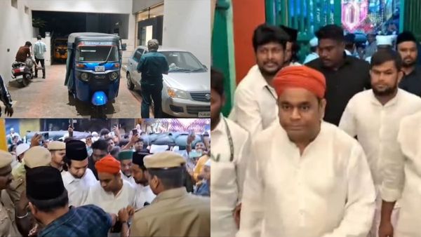 நாகூர் தர்காவில் சந்தனம் பூசும் வைபவம்.. ஆட்டோவில் எளிமையாக வந்து இறங்கிய ஏஆர் ரகுமான்! சூழ்ந்த மக்கள்