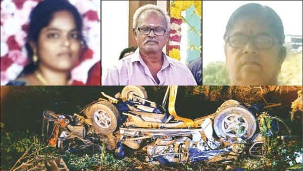 குலதெய்வம் கோயிலுக்கு போய்விட்டு.. காரில் சென்னை திரும்பிய குடும்பம்.. திண்டிவனம் அருகே நடந்த கொடூரம்!