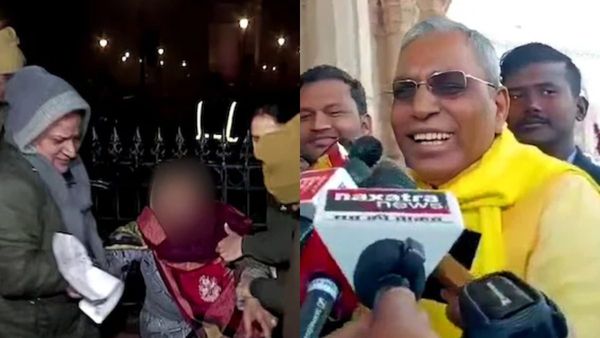 உன்னாவ் பலாத்காரம்: பாதிக்கப்பட்ட குடும்பத்தை இழுத்து சென்ற போலீஸ்.. கேலியாக சிரித்த உ.பி அமைச்சர்