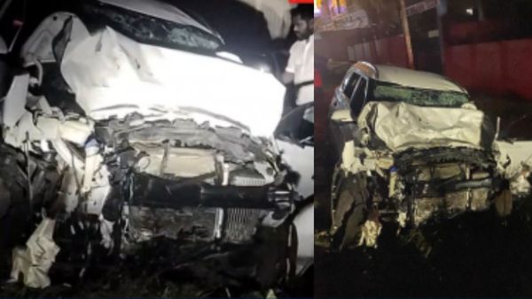 அதிகாலை நேரத்தில் சோகம்.. ராமநாதபுரம் அருகே 2 கார்கள் நேருக்கு நேர் மோதிய விபத்தில் 5 பேர் பலி!