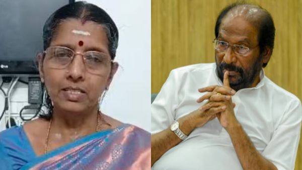 முரசொலி மாறனுக்கு சிலை வைத்தீர்களே! அவர் என்ன தியாகியா? திருச்சி சிவாவுக்கு வஉசி பேத்தி கேள்வி