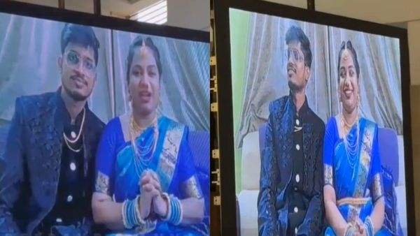 சம்பவம் செய்த இண்டிகோ.. சொந்த கல்யாண ரிசப்ஷனிலேயே ஆன்லைனில் கலந்து கொண்ட கர்நாடக ஜோடி! வினோதம்