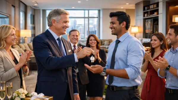 ஊழியர்களுக்கு ரூ.1.50 கோடியில் சொகுசு வீடு பரிசு.. அசத்திய தனியார் நிறுவனம்.. ஏன் தெரியுமா? செம