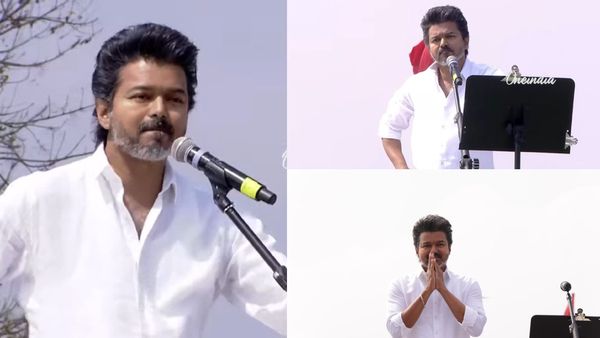 பாம்பு.. பாம்பு.. விஜய் பேசிக்கொண்டு இருக்கும் போதே.. சட்டென இப்படி சொல்லிட்டாரே.. கவனித்த மக்கள்