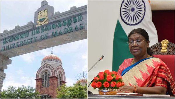 சென்னை பல்கலைக்கழக துணைவேந்தர் நியமனம்! மசோதாவை திருப்பி அனுப்பினார் குடியரசுத் தலைவர்