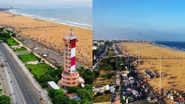 No Entry for Marina: ஆளைத் தள்ளும் காற்று! ஆளுயர அலைகள்! மெரினா செல்ல இன்றும் தடை நீட்டிப்பு