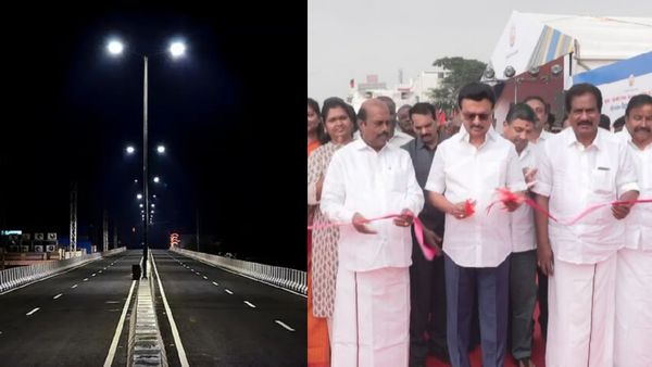 மதுரையில் பிரமாண்ட மேம்பாலம்.. திறந்து வைத்தார் முதல்வர் ஸ்டாலின்! போக்குவரத்து நெரிசலுக்கு தீர்வு!