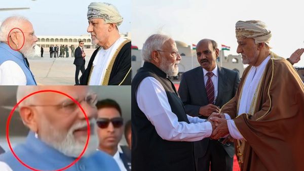 கம்மல் அணிந்து ஓமனில் இறங்கிய பிரதமர் மோடி? காதை கவனிச்சீங்களா.. பரவும் வீடியாவின் பின்னணி