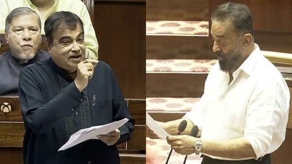 ராஜ்ய சபா போனபின்.. நாடாளுமன்றத்தில் முதல்முறையாக கேள்வி கேட்ட கமல்.. படாரென எழுந்த நிதின் கட்கரி